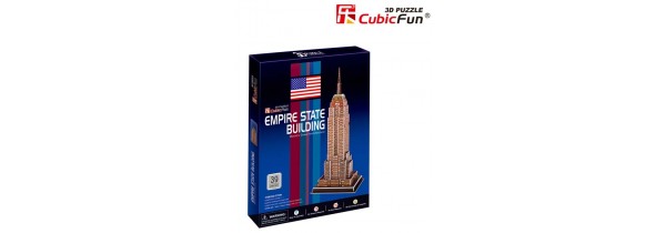 CubicFun PUZZLE 3D- Empire State Building (USA) - CF0704 MONUMENTS - RESORTS Τεχνολογια - Πληροφορική e-rainbow.gr