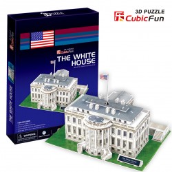 CubicFun PUZZLE 3D- The White House(U.S.A) - CF0060 Μνημεία - Θέρετρα Τεχνολογια - Πληροφορική e-rainbow.gr