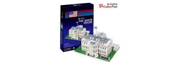 CubicFun PUZZLE 3D- The White House(U.S.A) - CF0060 MONUMENTS - RESORTS Τεχνολογια - Πληροφορική e-rainbow.gr