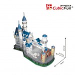 CubicFun PUZZLE 3D- Neuschwanstein Castle (GERMANY) - CF0062 MONUMENTS - RESORTS Τεχνολογια - Πληροφορική e-rainbow.gr