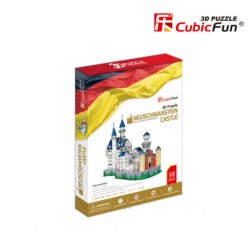 CubicFun PUZZLE 3D- Neuschwanstein Castle (GERMANY) - CF0062 MONUMENTS - RESORTS Τεχνολογια - Πληροφορική e-rainbow.gr