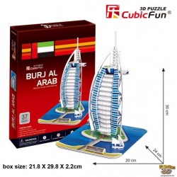 CubicFun PUZZLE 3D- Burj Al Arab (Dubai) - CF0065 MONUMENTS - RESORTS Τεχνολογια - Πληροφορική e-rainbow.gr