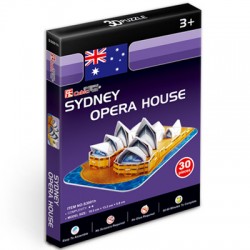 CubicFun PUZZLE 3D- Sydney Opera House(Austraila) - CF3001 MONUMENTS - RESORTS Τεχνολογια - Πληροφορική e-rainbow.gr