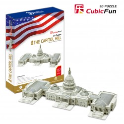 CubicFun PUZZLE 3D-  The Capitol Hill(U.S.A) - CF0074 Μνημεία - Θέρετρα Τεχνολογια - Πληροφορική e-rainbow.gr