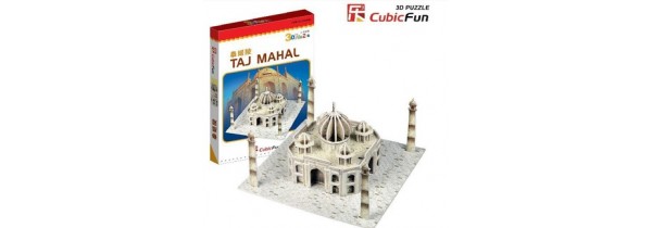 3D PUZZLE CubicFun - Taj Mahal (INDIA) – (S3009) MONUMENTS - RESORTS Τεχνολογια - Πληροφορική e-rainbow.gr