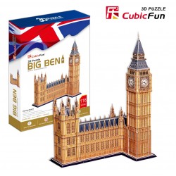 3D PUZZLE CubicFun - Big Ben (UK) – (MC087h) MONUMENTS - RESORTS Τεχνολογια - Πληροφορική e-rainbow.gr