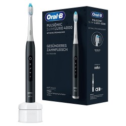 Braun Oral-B OralB Toothbrush Pulsonic Slim Luxe 4000 - black Oral hygiene Τεχνολογια - Πληροφορική e-rainbow.gr