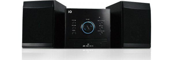 IQ Ηχοσύστημα 2.0 CD-312 20W με CD & Bluetooth Μαύρο HOME CINEMA / HI-FI Τεχνολογια - Πληροφορική e-rainbow.gr