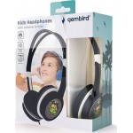 Παιδικά Ακουστικά Gembird MHP-JR Ενσύρματα On Ear Μαύρα ΑΚΟΥΣΤΙΚΑ  Τεχνολογια - Πληροφορική e-rainbow.gr