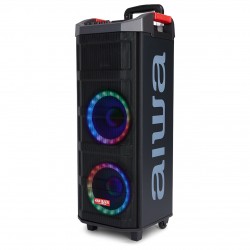 Aiwa Portable TWS Trolley Party Speaker RGB Lighting RMS 80W - KBTUS-608 ΗΧΕΙΑ / ΗΧΕΙΑ Bluetooth Τεχνολογια - Πληροφορική e-rainbow.gr