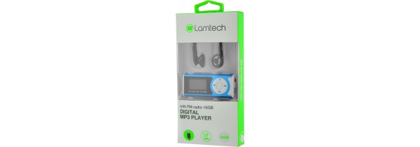 LAMTECH DIGITAL MP3 PLAYER 16GB WITH FM RADIO Blue - LAM020120 Mp3/Mp4/Ipod Τεχνολογια - Πληροφορική e-rainbow.gr
