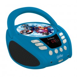Παιδικό CD player Avengers with Bluetooth Lexibook (RCD108AV) PORTABLE RADIO/WORLD RECEIVERS Τεχνολογια - Πληροφορική e-rainbow.gr