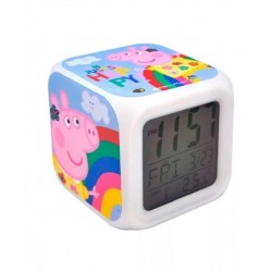 Kids Licensing Peppa Pig Cube Alarm Clock (17073PP) Table Watches Τεχνολογια - Πληροφορική e-rainbow.gr