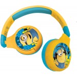 Kids Headphones Over Ear Wireless Bluetooth 5.0 Minions Lexibook - HPBT010DES HEADPHONE Τεχνολογια - Πληροφορική e-rainbow.gr