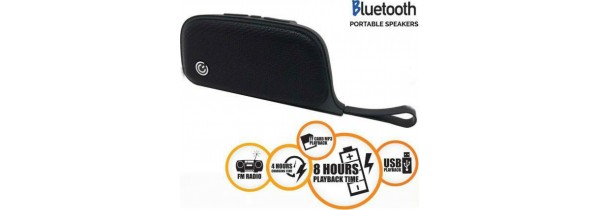 Portable speaker Sonic Gear P5000MB - 5 Watt - 3.5mm, Bluetooth, USB, microSD - Black SPEAKERS / Bluetooth Τεχνολογια - Πληροφορική e-rainbow.gr